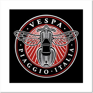 Vespa Piaggio Italia Posters and Art